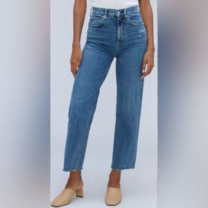 NWOT Everlane The Way High Jean size 26 LONG in Folsom Blue